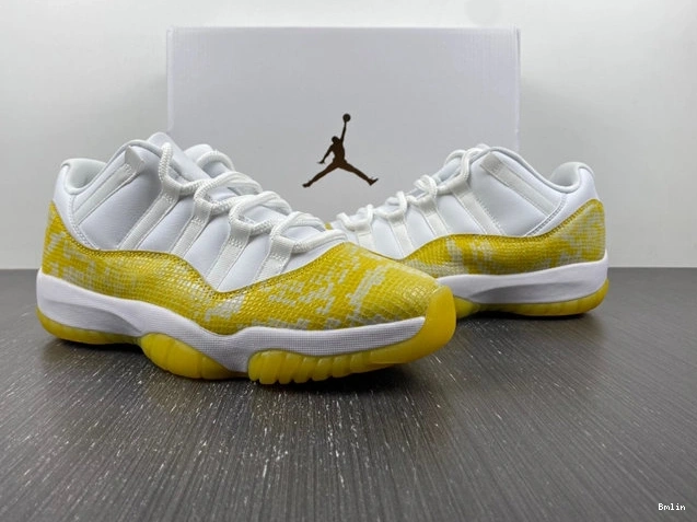 Bmlin shoes AH7860- Retro Snakeskin 11 Attractive Jordan Low Yellow 4097 1013